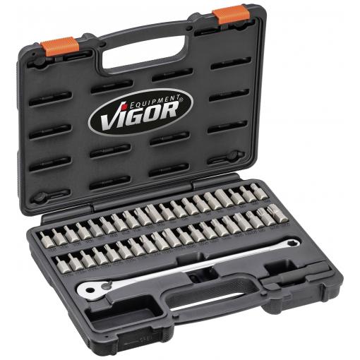 Vigor V7784 bitová ráčna Šestihran 250 mm
