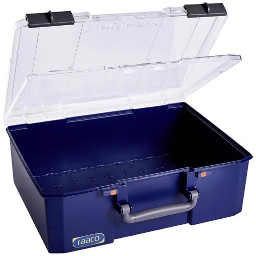 raaco 147255 zásobník na malé díly , CarryLite 150 5x10-0/DL, (š x v x h) 413 x 148 x 330 mm, modrá, 1 ks