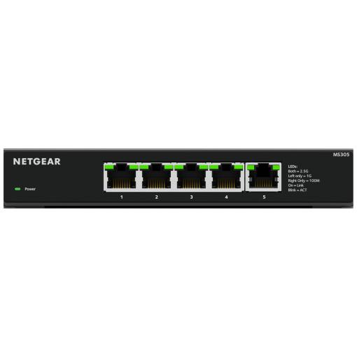 NETGEAR MS305-100EUS NETGEAR MS305 - Switch - Multi-Gigabit - unmanaged síťový switch RJ45 5 portů 2.5 GBit/s