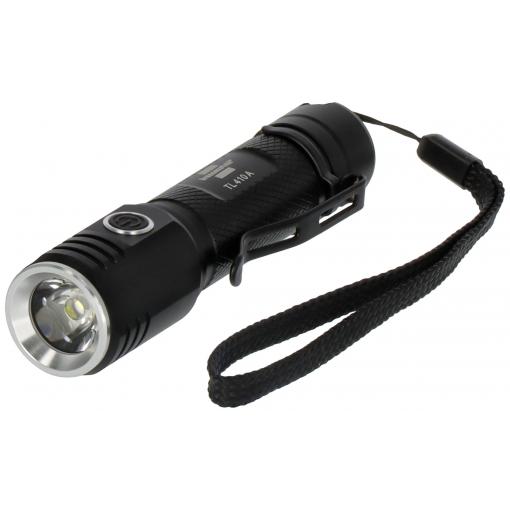 Brennenstuhl TL 410 A LED kapesní svítilna, s USB rozhraním, napájeno akumulátorem, 400 lm, 29 h, 0.191