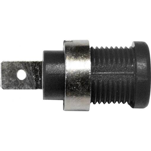 Mueller Electric BU-P72913-0 Zásuvka na banánky zásuvka černá 10 ks