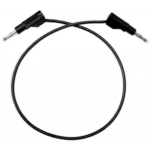 Mueller Electric BU-P4911B-36-0 měřicí kabel banánková zástrčka banánková zástrčka 0.9 m černá 1 ks