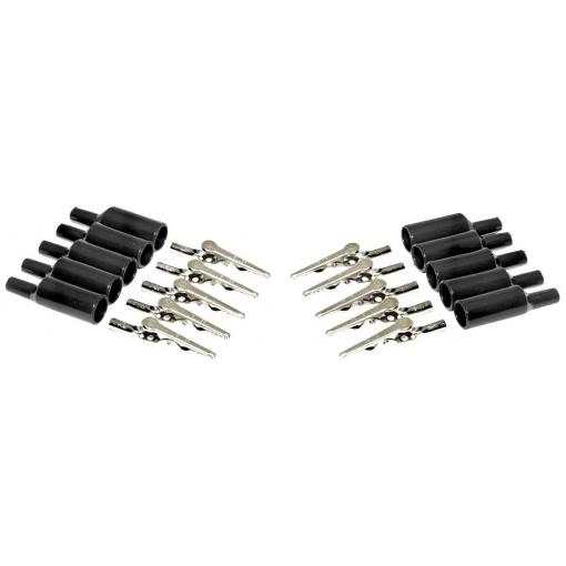 Mueller Electric BU-P2240-0 krokosvorka černá Délka: 54.61 mm 1 sada Package