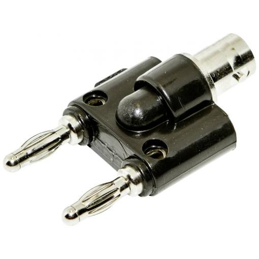 Mueller Electric BU-P1269 banánkový konektor zástrčka Ø pin: 4 mm černá 1 ks Piece