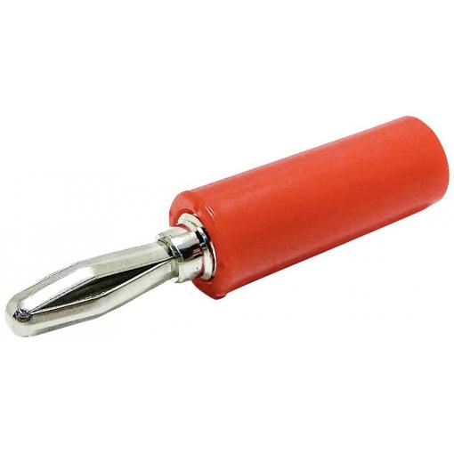 Mueller Electric BU-00243-2 banánkový konektor červená Délka: 40.386 mm 1 ks