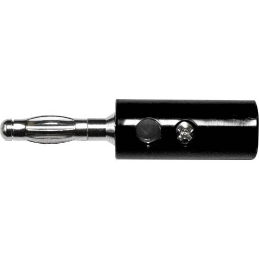 Mueller Electric BU-00249-0 banánkový konektor černá Délka: 42.672 mm 1 ks