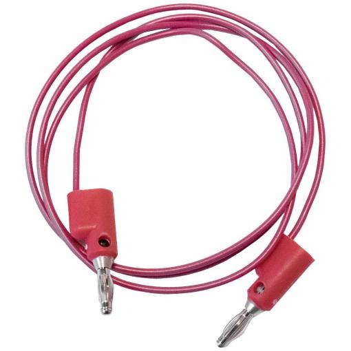Mueller Electric BU-2020-A-12-2 měřicí kabel banánková zástrčka 4 mm banánková zástrčka 4 mm 0.305 m červená 1 ks