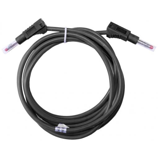 Mueller Electric BU-2323-10-79-0 měřicí kabel banánková zástrčka 4 mm banánková zástrčka 4 mm 2 m černá 1 ks