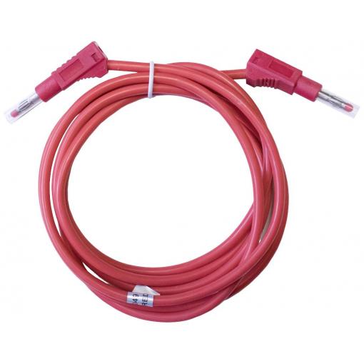 Mueller Electric BU-2323-10-79-2 měřicí kabel banánková zástrčka 4 mm banánková zástrčka 4 mm 2 m červená 1 ks