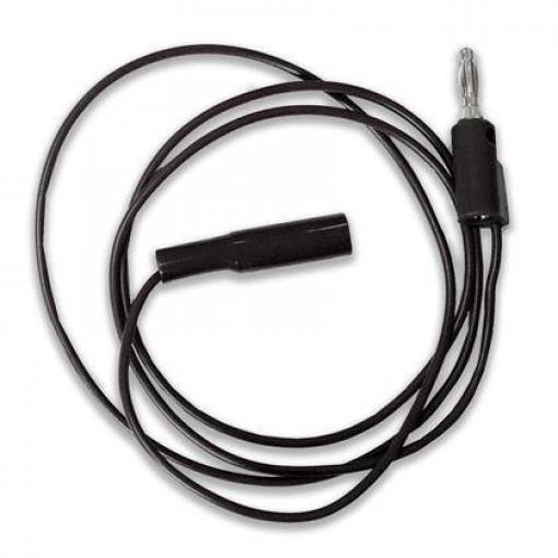 Mueller Electric BU-2031-A-24-0 měřicí kabel banánková zástrčka 4 mm Minikrokosvorka 0.6 m černá 1 ks