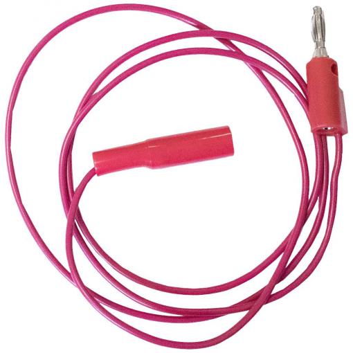 Mueller Electric BU-2031-A-36-2 měřicí kabel banánková zástrčka 4 mm Minikrokosvorka 0.9 m červená 1 ks
