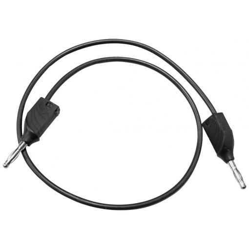 Mueller Electric BU-2929-M-10-0 měřicí kabel banánková zástrčka 4 mm banánková zástrčka 4 mm 0.25 m černá 1 ks