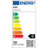 NARVA z.KLD-D/E 26W/840/4kol. G24q-3 1830lm NBB