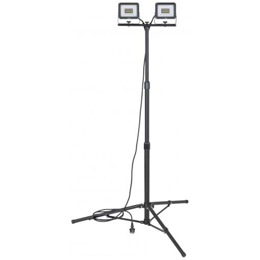 Brennenstuhl JARO 6060 T LED stavební reflektor Energetická třída (EEK2021) D (A - G) Délka stativu (max.): 1800 mm 40 W 4800 lm denní bílá 1171250444