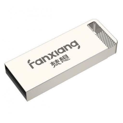 USB flash disk Fanxiang F206, 64 GB, USB 2.0, stříbrný