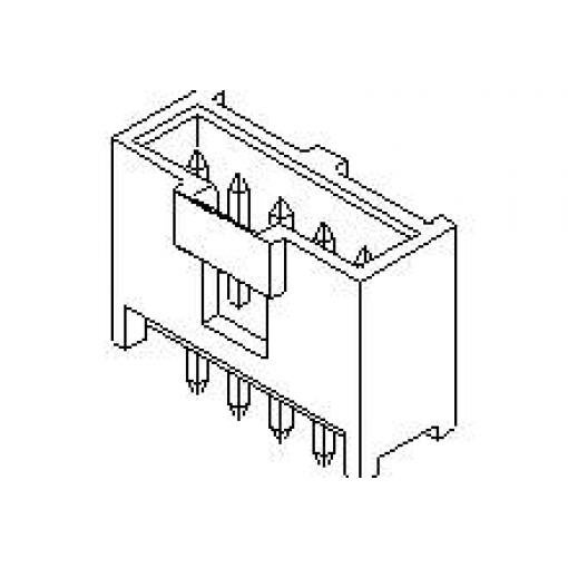 Molex vestavná pinová lišta (standardní) 901361305, 1 ks Tray