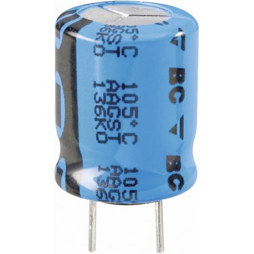 Vishay 2222 136 68221 elektrolytický kondenzátor radiální 5 mm 220 µF 63 V 20 % (Ø x v) 12.5 mm x 20 mm 1 ks