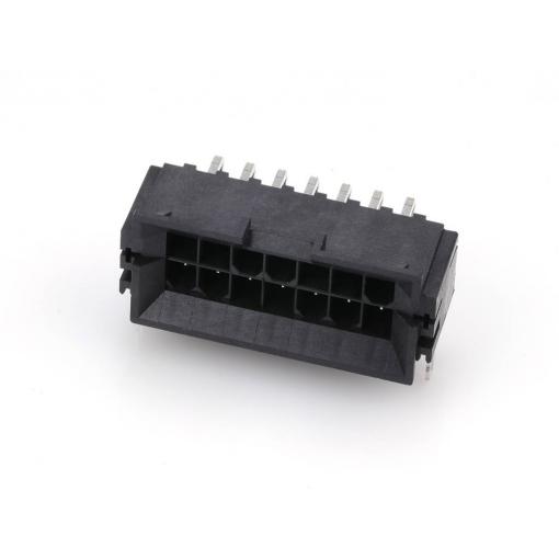Molex vestavná pinová lišta (standardní) 438100006, 1 ks Tray