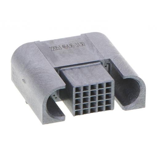 Molex vestavná zásuvková lišta (standardní) 464363130, 1 ks