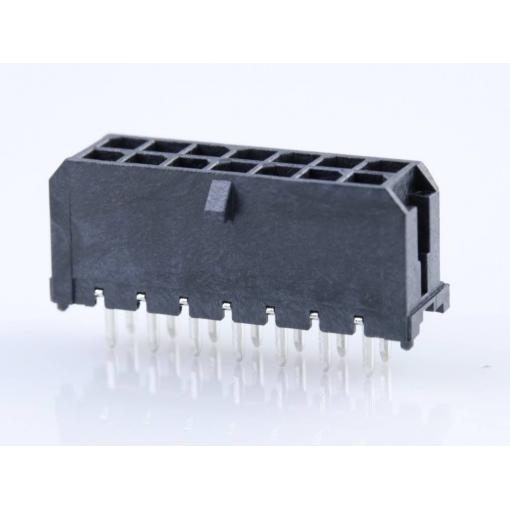 Molex vestavná pinová lišta (standardní) 430451427, 1 ks Tray