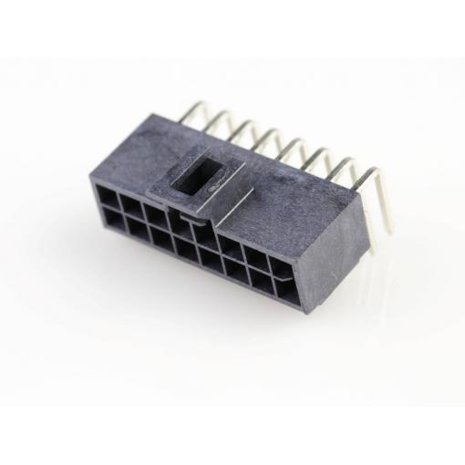 Molex konektor do DPS 1053141216, 1 ks Tray