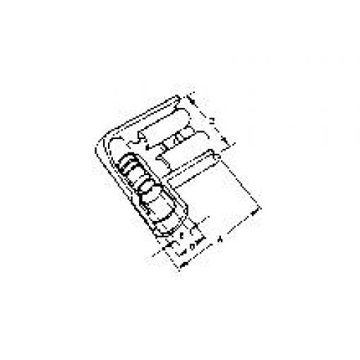 Molex 190070082 faston zásuvka 1 ks Bulk