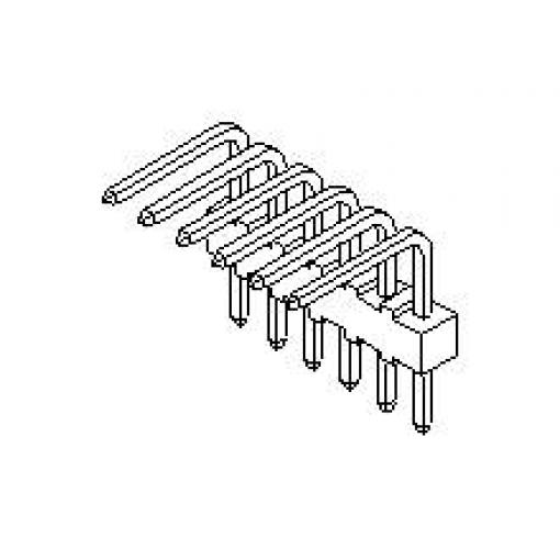 Molex vestavná pinová lišta (standardní) 22122041, 1 ks Bulk