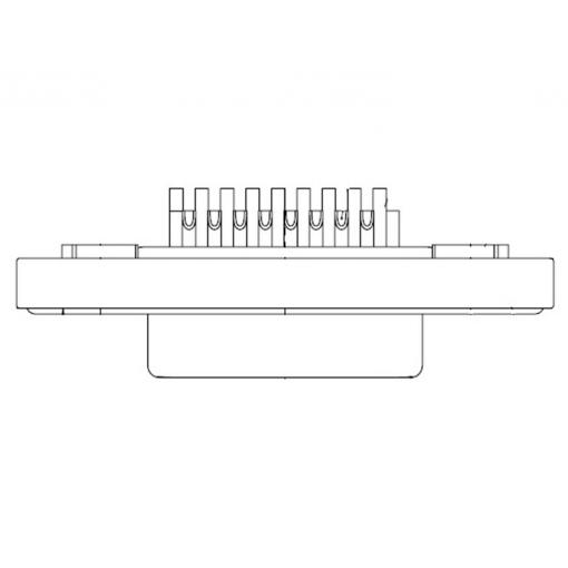 Molex 1731100100 D-SUB zásuvka 1 ks