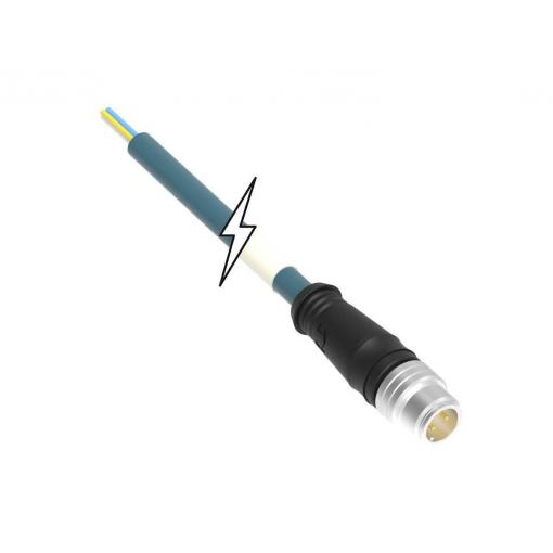 Molex upravený zástrčkový konektor pro senzory - aktory, 1300480056, 1 ks