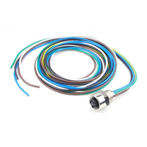 Molex upravený zástrčkový konektor pro senzory - aktory, 1300138077, 1 ks