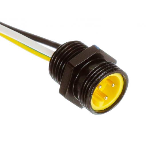 Molex upravený zástrčkový konektor pro senzory - aktory, 1300130202, 1 ks