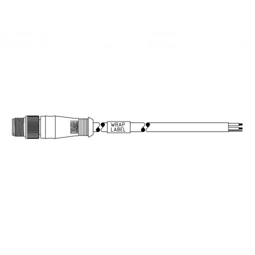Molex upravený zástrčkový konektor pro senzory - aktory, 1300270012, 1 ks