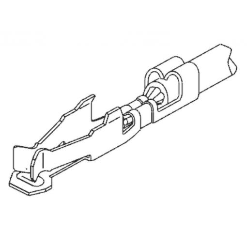 Molex 503948055 2MM CRIMP TERM 503948055 Molex Množství: 10000 ks