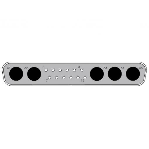 Molex 1731070183 zástrčka D-SUB 1 ks