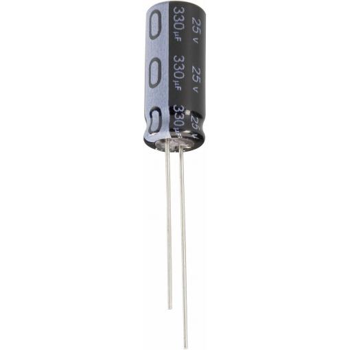 Jianghai ECR1VQG220MFF250607 elektrolytický kondenzátor radiální 2.5 mm 22 µF 35 V 20 % (Ø x v) 6.3 mm x 7 mm 1 ks