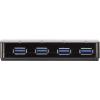 Renkforce RF-3016752 USB Hub 4 porty USB-A USB 3.0 5 GBit/s se stavovými LED černá