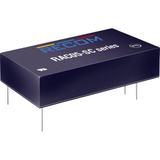 AC/DC zdroj do DPS RECOM RAC05-12SC 12 V/DC 0.42 A 5 W