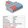 Rychlospojka bezšroubová LT-626, 0,5–6 mm², 32 A / 600 V