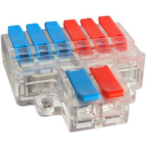 Rychlospojka bezšroubová LT-626, 0,5–6 mm², 32 A / 600 V