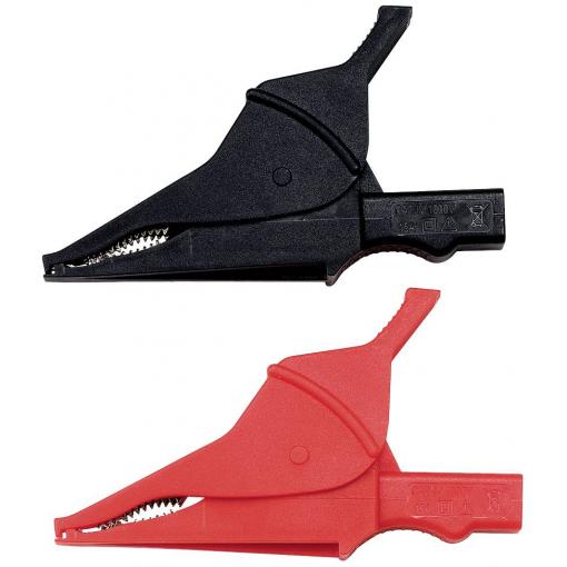Chauvin Arnoux sada krokosvorek červená, černá Upínací rozsah max.: 42.86 mm 1 sada