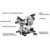 Metabo 614254920 akumulátorová kapovací pila , akumulátor, vč. nabíječky, průměr listu 254 mm, uchycení 30 mm