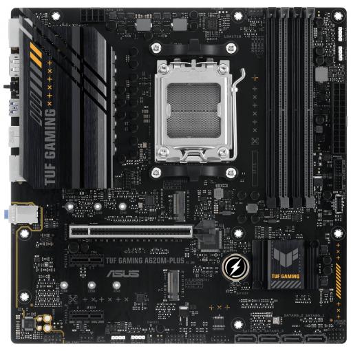 Asus TUF GAMING A620M-PLUS Základní deska Socket (PC) AMD AM5 Tvarový faktor Micro-ATX Čipová sada základní desky AMD® A620