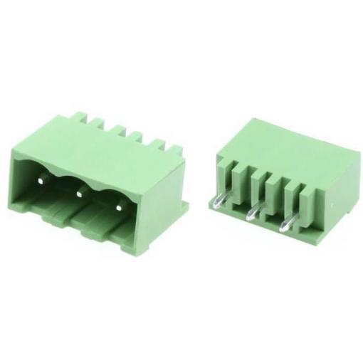 Svorkovnice násuvná 3P KF2EDGV-3P, RM 5,08 mm, do DPS