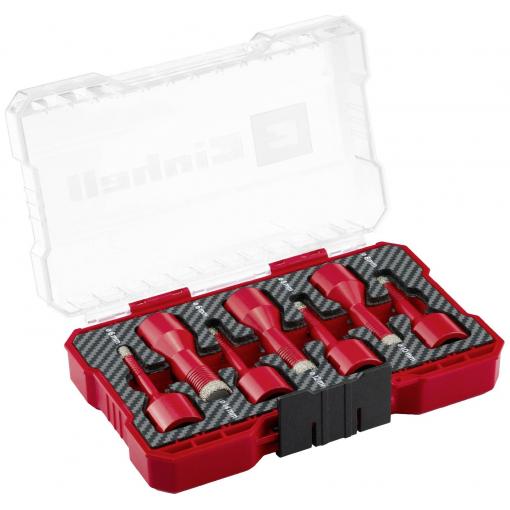 Einhell 500400 sada vrtáků do obkladů 7dílná 6 mm, 8 mm, 10 mm, 12 mm, 14 mm M14 1 sada