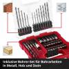 Einhell 109053 40dílná sada bitů a vrtáků kov, kámen, beton, dřevo, zdivo 3 mm, 4 mm, 5 mm, 6 mm, 8 mm