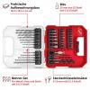 Einhell 109053 40dílná sada bitů a vrtáků kov, kámen, beton, dřevo, zdivo 3 mm, 4 mm, 5 mm, 6 mm, 8 mm