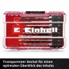 Einhell 108953 16dílná Univerzální sortiment vrtáků kov, kámen, beton, dřevo, zdivo 2 mm, 3 mm, 4 mm, 5 mm, 6 mm, 8 mm