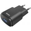 Hama USB nabíječka, 1x USB A , 6.00 W, černá