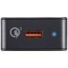 Hama USB nabíječka, 1x USB A , 19.50 W, černá