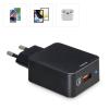 Hama USB nabíječka, 1x USB A , 19.50 W, černá